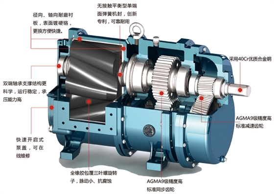 無阻塞轉(zhuǎn)子泵